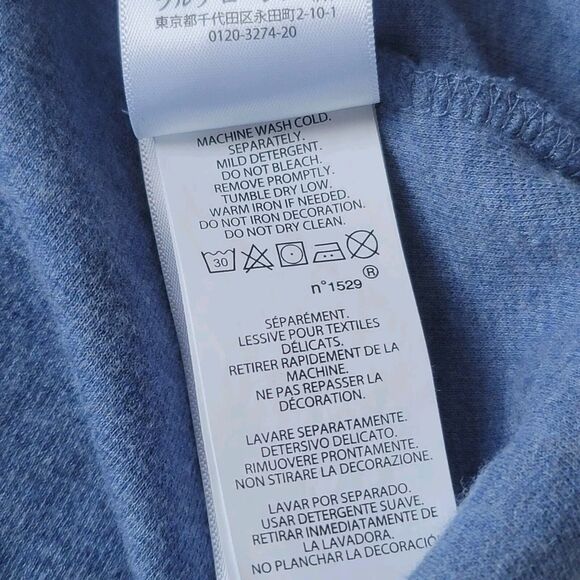 Polo Ralph Lauren ESTATE RIB Men's 1/4 Zip Light Blue Size XXL Sweater - Picture 9 of 14